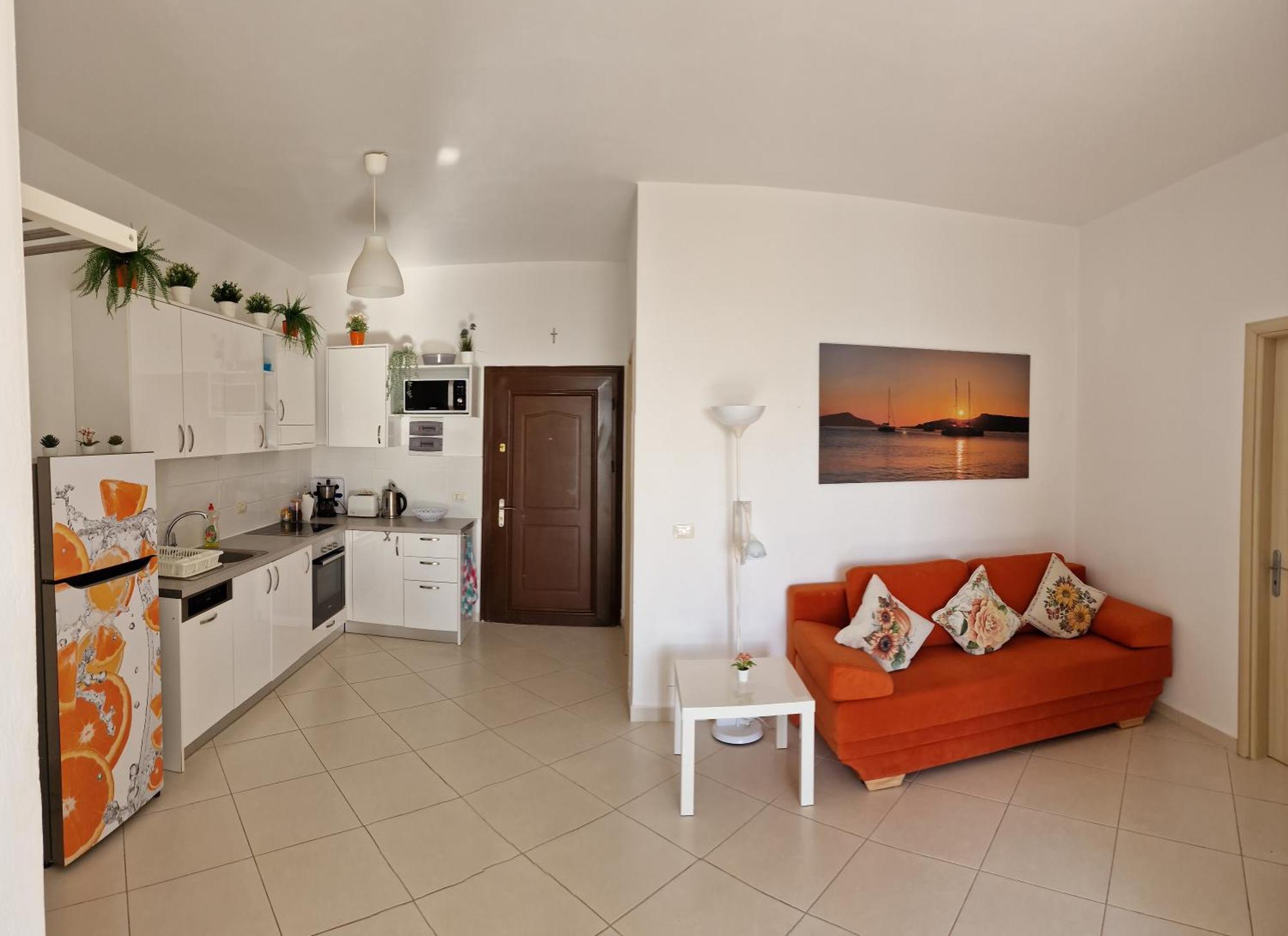 Orange Corner Apartment Sarandë エクステリア 写真